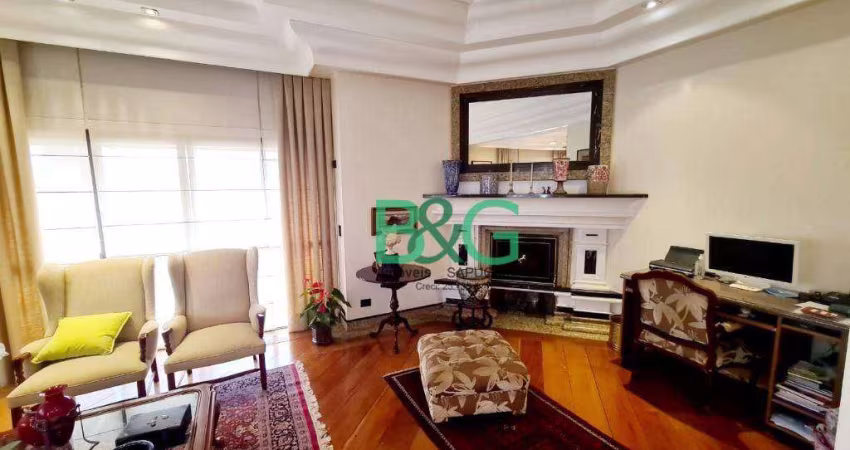 Cobertura com 4 dormitórios à venda, 472 m² por R$ 3.800.000,00 - Moema Pássaros - São Paulo/SP