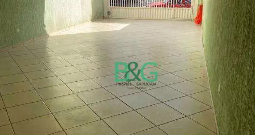 Sobrado à venda, 166 m² por r$ 649.000,00 - jardim rina - santo andré/sp
