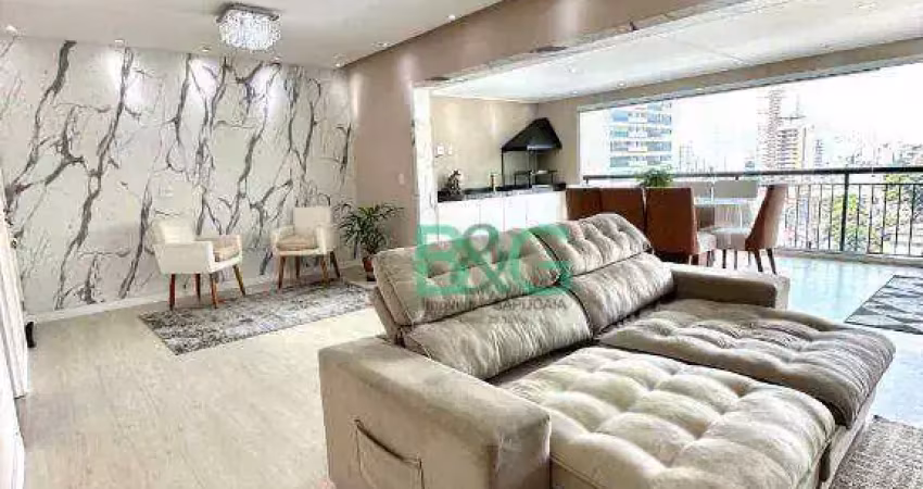 Apartamento com 3 dormitórios à venda, 135 m² por r$ 1.650.000,00 - parque são jorge - são paulo/sp