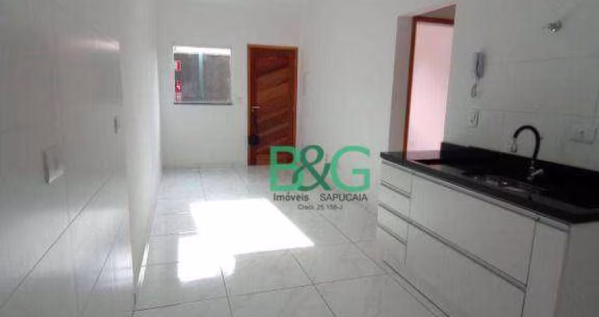 Casa com 2 dormitórios para alugar, 45 m² por R$ 1.530,00/mês - Parque Cruzeiro do Sul - São Paulo/SP