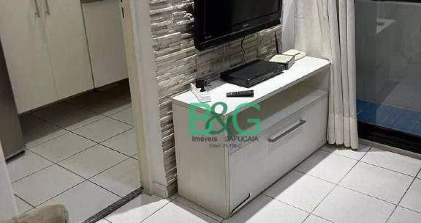 Apartamento com 1 dormitório para alugar, 40 m² por R$ 3.250,00/mês - Vila Bertioga - São Paulo/SP