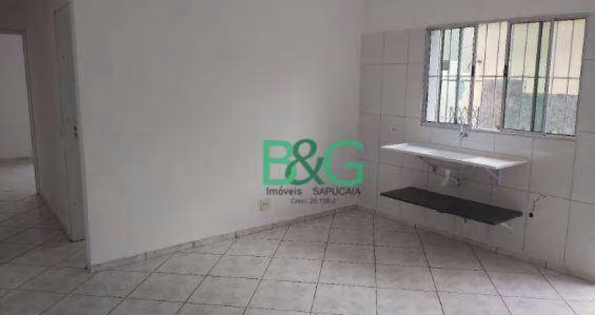 Casa com 2 dormitórios para alugar, 50 m² por R$ 800,00/mês - Jardim do Divino - São Paulo/SP