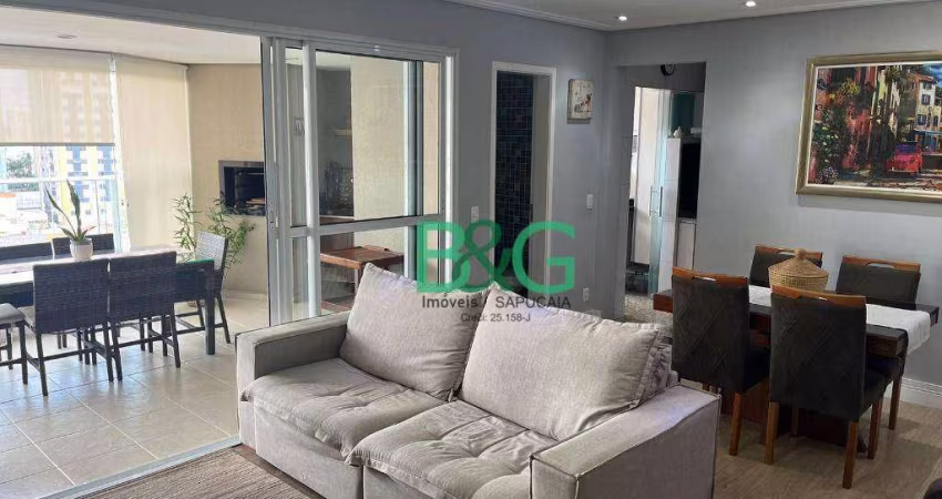 Apartamento com 3 dormitórios à venda, 109 m² por R$ 1.380.000,00 - Mooca - São Paulo/SP