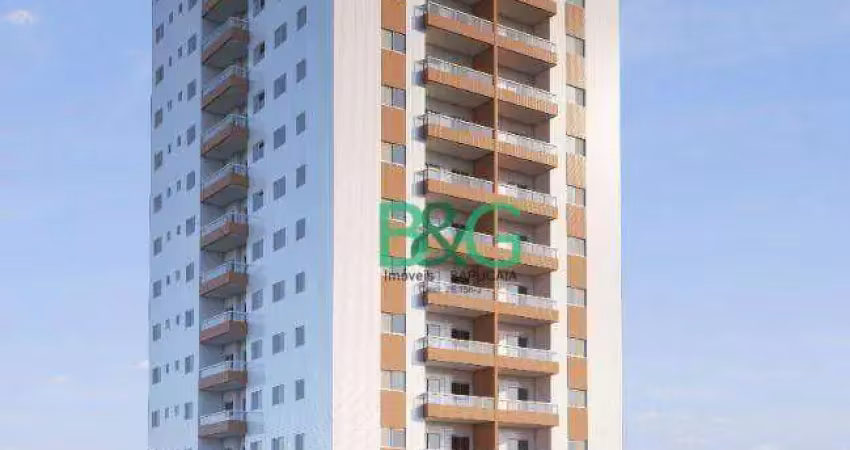 Apartamento com 2 dormitórios à venda, 57 m² por R$ 442.900,00 - Vila Guilhermina - Praia Grande/SP