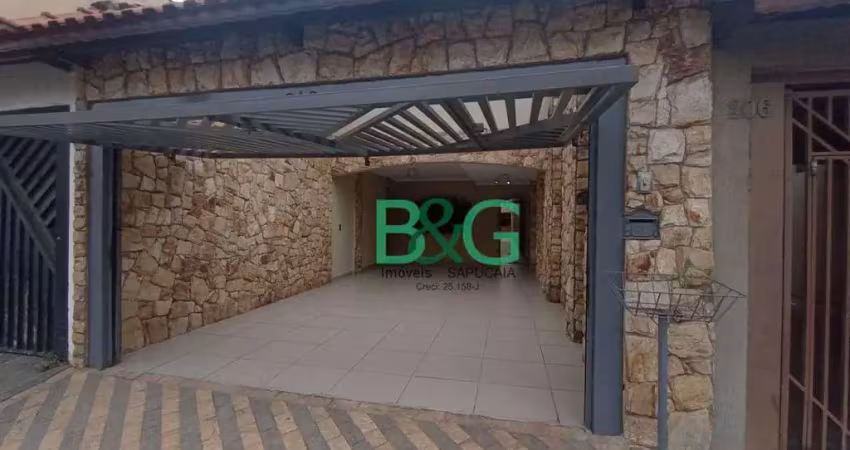 Sobrado com 3 dormitórios à venda, 214 m² por r$ 827.000,00 - vila alpina - são paulo/sp