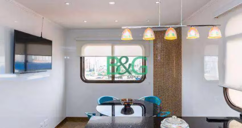 Apartamento à venda, 248 m² por r$ 1.300.000,00 - chácara tatuapé - são paulo/sp