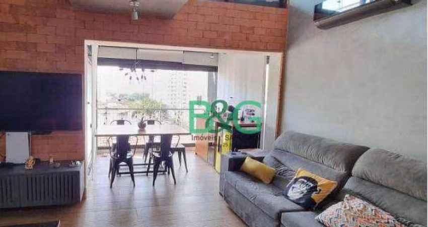 Apartamento Duplex com 1 dormitório à venda, 68 m² por R$ 985.000,00 - Vila Romana - São Paulo/SP