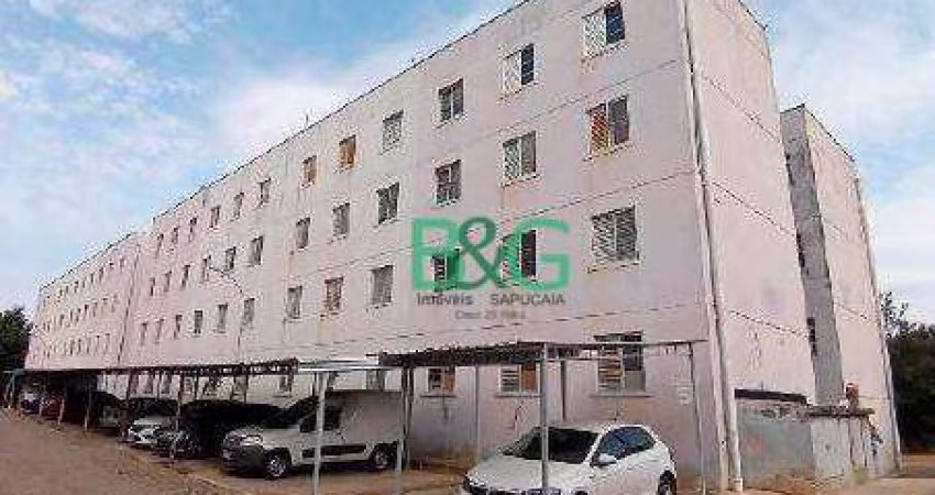 Apartamento com 2 dormitórios à venda, 53 m² por R$ 63.377,54 - Jardim Bom Jesus - Monte Mor/SP