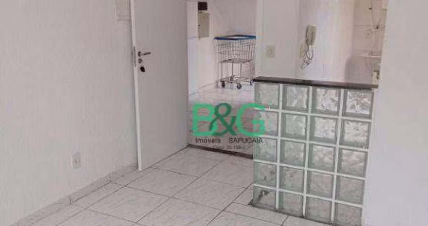 Apartamento com 1 dormitório, 44 m² - venda por R$ 200.000,00 ou aluguel por R$ 1.471,21/mês - São Pedro - Osasco/SP
