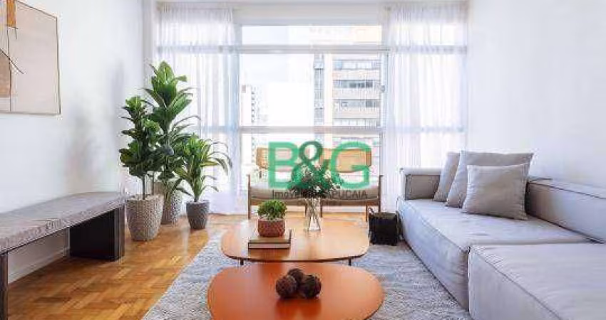 Apartamento com 2 dormitórios à venda, 140 m² por R$ 1.675.000,00 - Jardim Paulista - São Paulo/SP