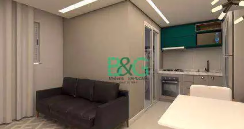 Apartamento garden à venda, 35 m² por r$ 320.000,00 - vila oratório - são paulo/sp