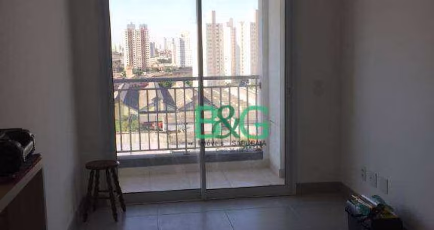 Apartamento com 2 dormitórios para alugar, 55 m² por R$ 3.539,00/mês - Brás - São Paulo/SP