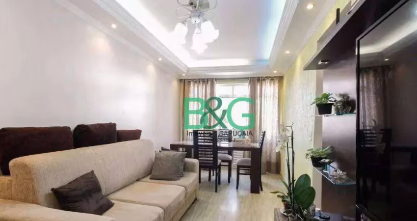 Apartamento com 1 dormitório à venda, 58 m² por r$ 279.000,00 - vila ema - são paulo/sp
