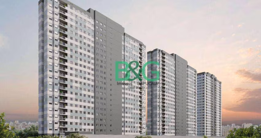 Apartamento com 1 dormitório à venda, 34 m² por R$ 250.727,11 - Mooca - São Paulo/SP