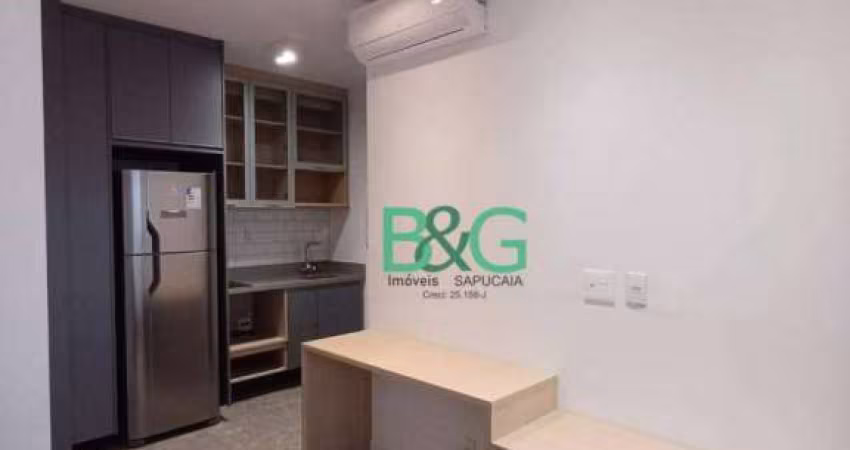 Studio com 1 dormitório para alugar, 34 m² por R$ 4.015,00/mês - Consolação - São Paulo/SP