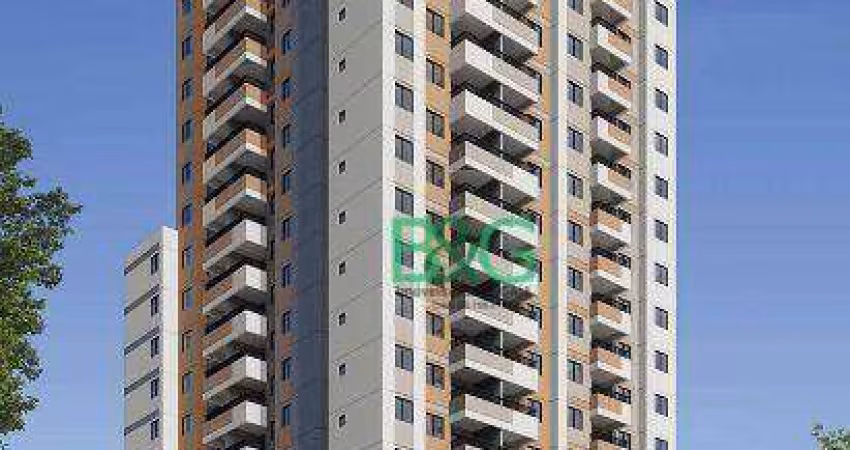 Apartamento com 2 dormitórios à venda, 37 m² por R$ 354.662,59 - Vila Guarani (Zona Sul) - São Paulo/SP