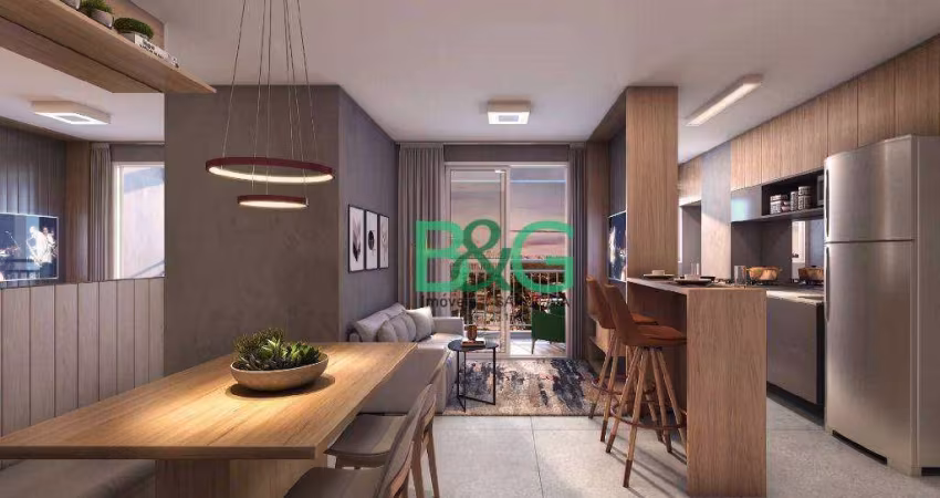 Apartamento com 1 dormitório à venda, 50 m² por R$ 325.882,40 - Vila Independência - São Paulo/SP