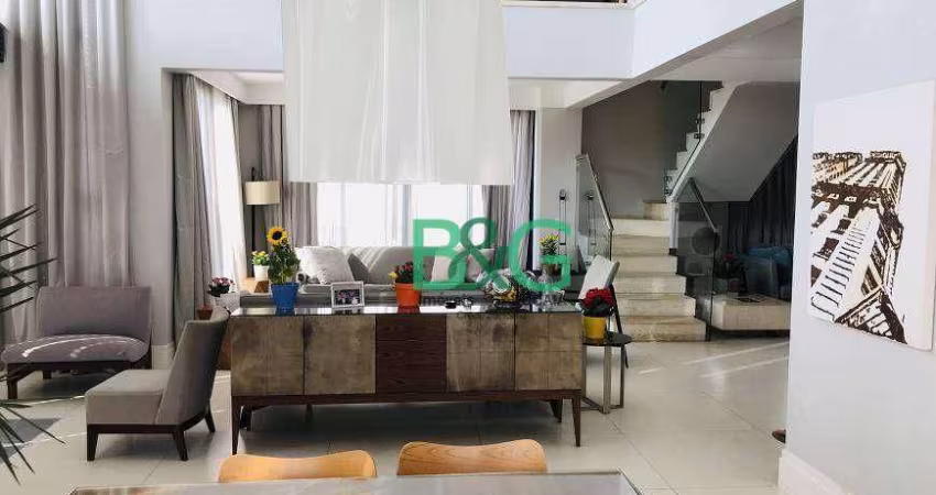 Apartamento Duplex com 3 dormitórios à venda, 270 m² por R$ 4.500.000,00 - Indianópolis - São Paulo/SP