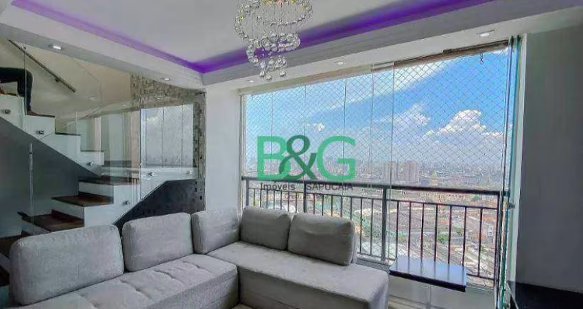 Cobertura com 3 dormitórios à venda, 189 m² por R$ 2.198.999,00 - Brás - São Paulo/SP