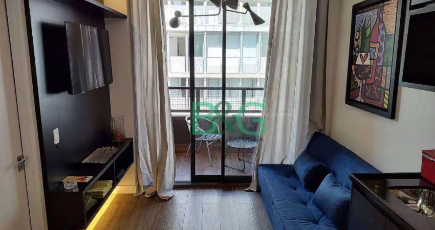Apartamento com 1 dormitório à venda, 33 m² por r$ 650.000,00 - consolação - são paulo/sp