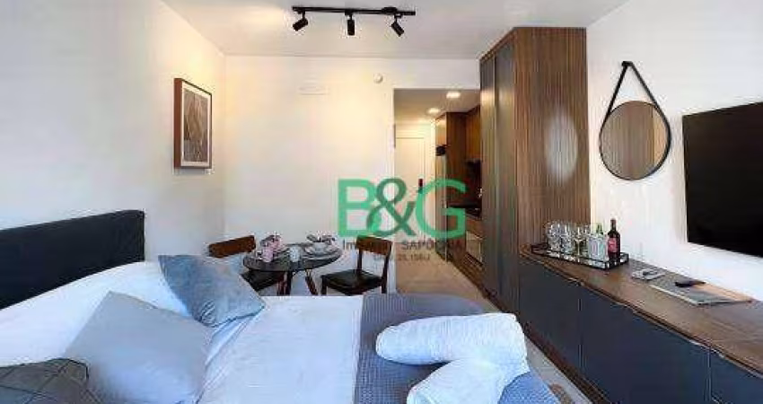 Studio com 1 dormitório para alugar, 30 m² por R$ 7.500,00/mês - Itaim Bibi - São Paulo/SP