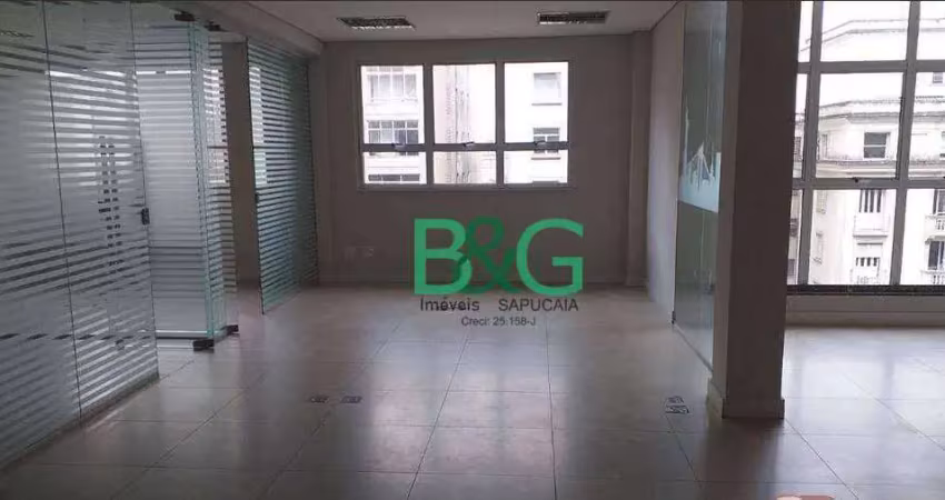 Conjunto para alugar, 196 m² por r$ 8.168,00/mês - república - são paulo/sp