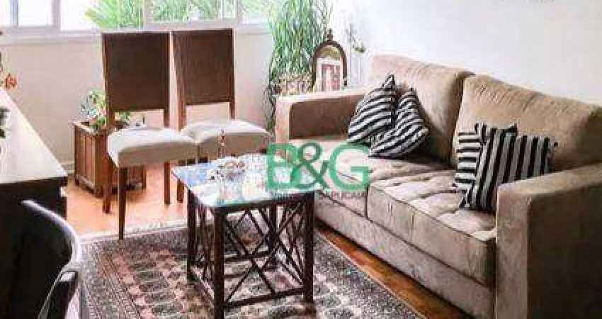 Apartamento com 3 dormitórios à venda, 94 m² por R$ 1.379.000,00 - Moema - São Paulo/SP