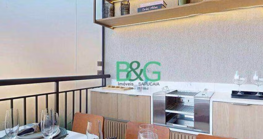 Apartamento com 2 dormitórios à venda, 39 m² por R$ 386.060,00 - Mooca - São Paulo/SP