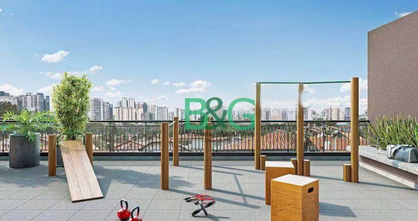 Apartamento com 2 dormitórios à venda, 39 m² por r$ 396.730,00 - mooca - são paulo/sp