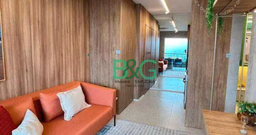 Apartamento com 2 dormitórios à venda, 39 m² por r$ 380.250,00 - tatuapé - são paulo/sp