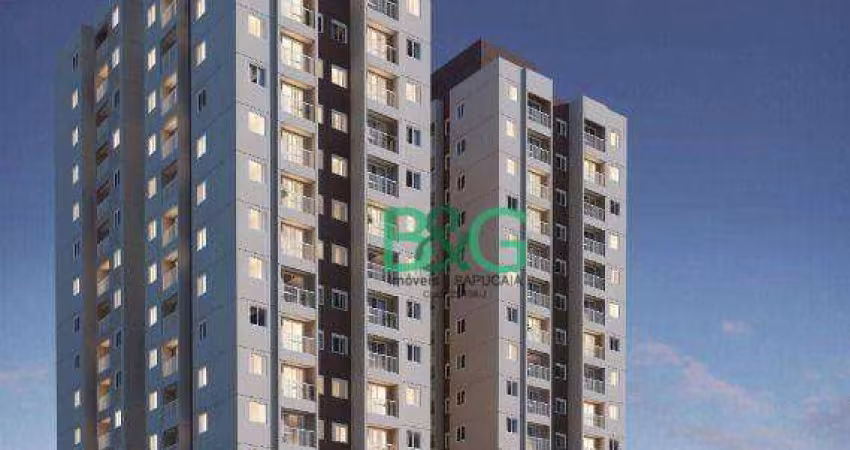 Apartamento com 2 dormitórios à venda, 36 m² por R$ 324.860,00 - Parada XV de Novembro - São Paulo/SP