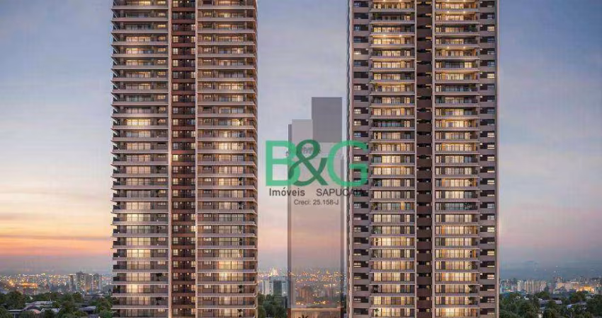 Apartamento com 4 dormitórios à venda, 217 m² por R$ 4.180.317,57 - Brooklin - São Paulo/SP