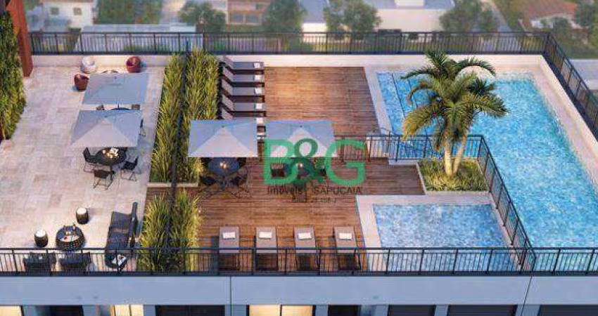 Studio com 1 dormitório à venda, 27 m² por R$ 416.000,00 - Vila Dom Pedro I - São Paulo/SP