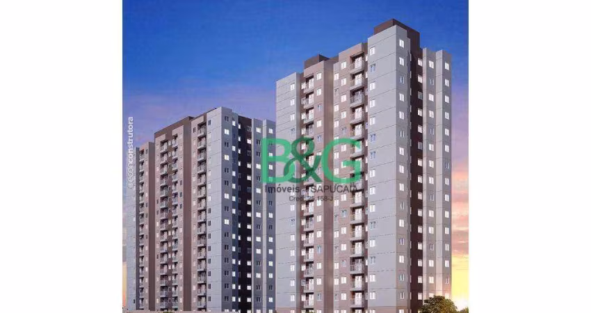 Apartamento com 2 dormitórios à venda, 37 m² por R$ 296.900,00 - Terceira Divisão de Interlagos - São Paulo/SP