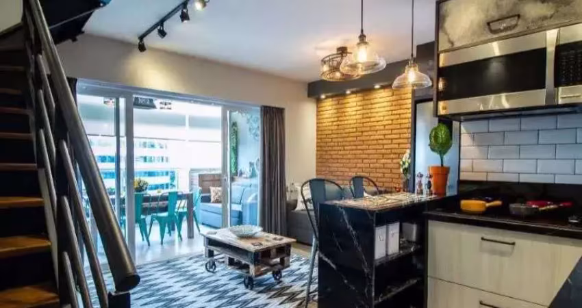 Apartamento Duplex com 1 dormitório à venda, 64 m² por R$ 1.499.000,00 - Pinheiros - São Paulo/SP