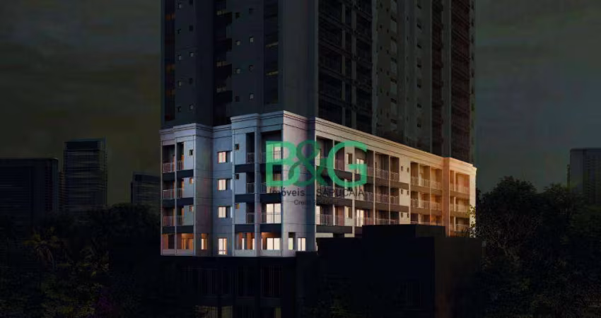 Studio com 1 dormitório à venda, 35 m² por R$ 344.642,30 - Vila Dom Pedro I - São Paulo/SP