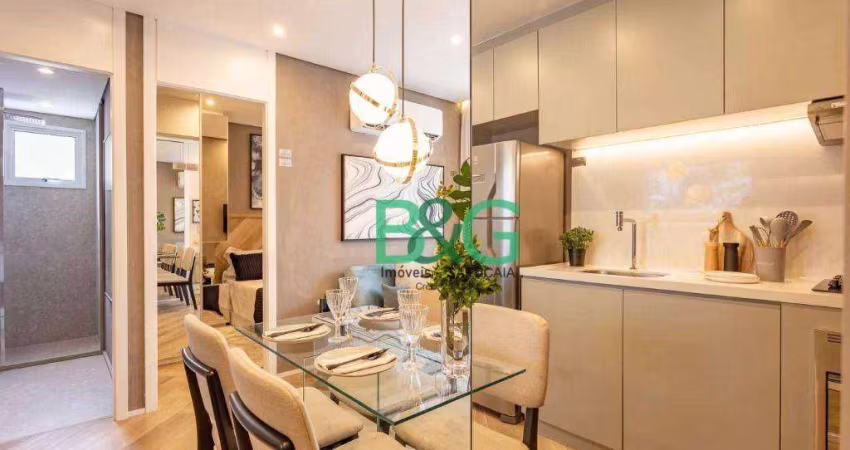 Apartamento com 1 dormitório à venda, 40 m² por R$ 427.680,00 - Ipiranga - São Paulo/SP