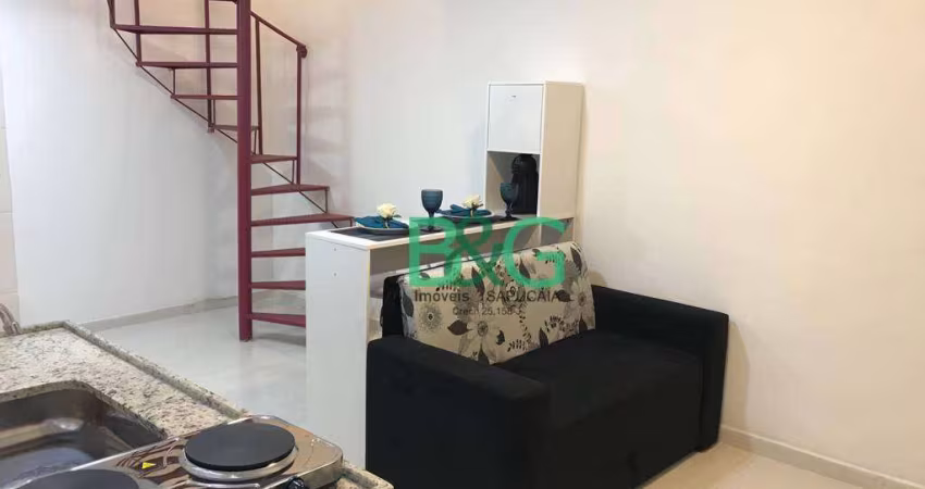 Studio com 1 dormitório para alugar, 35 m² por R$ 2.232,00/mês - Vila Dom Pedro I - São Paulo/SP