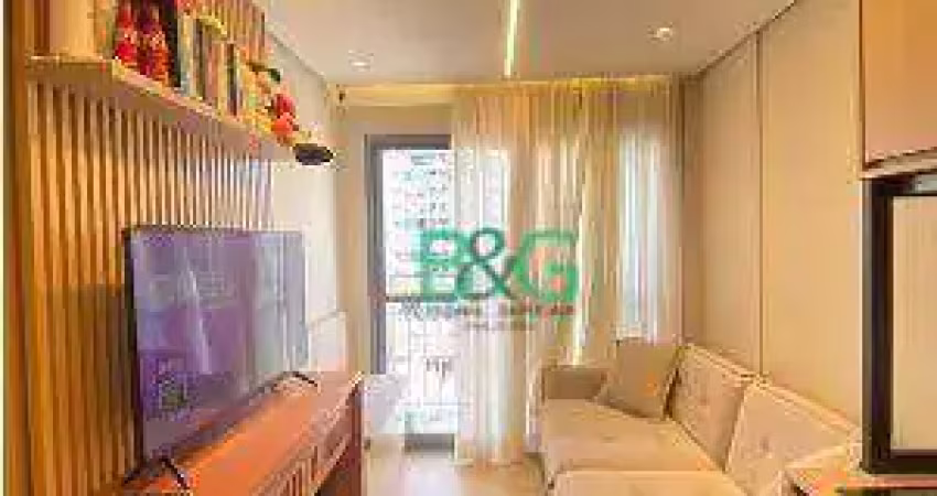 Studio com 1 dormitório à venda, 27 m² por r$ 499.000,00 - santo amaro - são paulo/sp