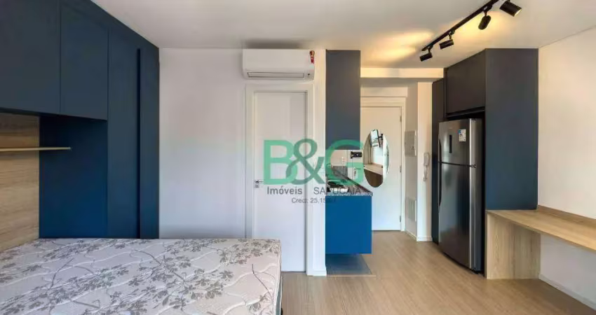 Studio com 1 dormitório para alugar, 27 m² por r$ 3.794,00/mês - vila olímpia - são paulo/sp