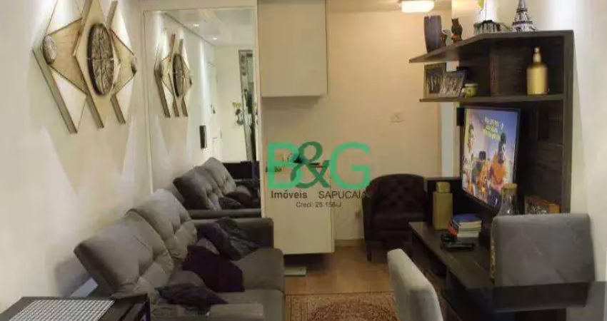 Apartamento com 2 dormitórios à venda, 48 m² por r$ 384.000,00 - sacomã - são paulo/sp