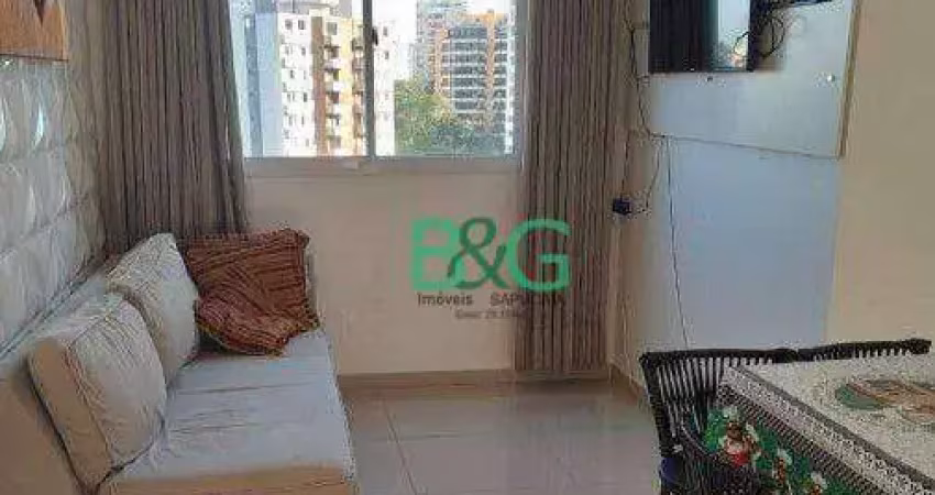 Apartamento com 2 dormitórios à venda, 41 m² por r$ 223.000,00 - jardim parque morumbi - são paulo/sp