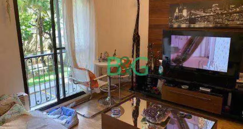Apartamento com 1 dormitório à venda, 50 m² por r$ 849.000,00 - itaim bibi - são paulo/sp
