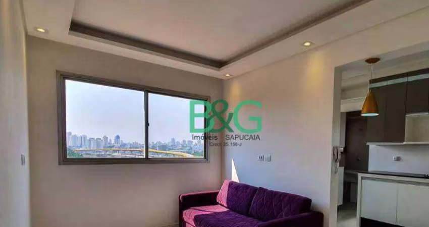 Apartamento com 2 dormitórios à venda, 54 m² por R$ 294.000,00 - Ipiranga - São Paulo/SP