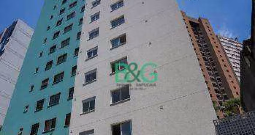 Studio com 1 dormitório para alugar, 26 m² por R$ 3.045,88/mês - Vila Buarque - São Paulo/SP