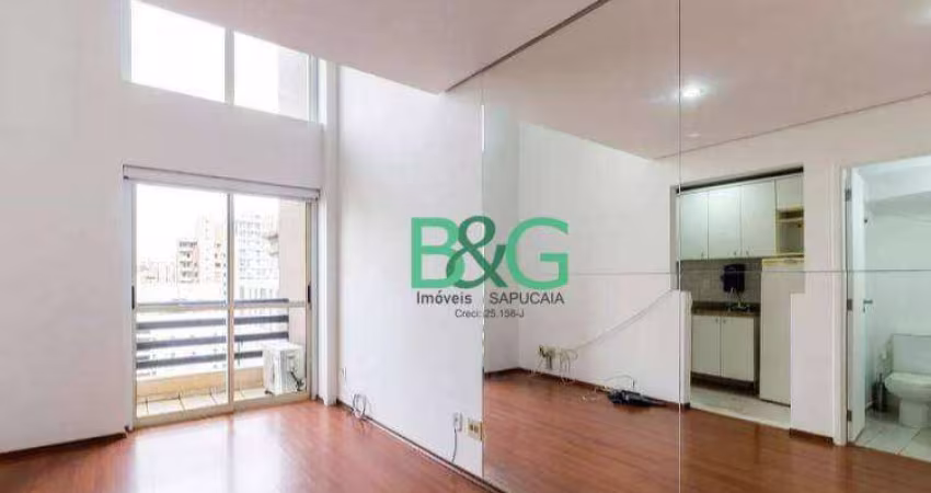Apartamento Duplex com 1 dormitório à venda, 50 m² por R$ 644.000,00 - Moema - São Paulo/SP
