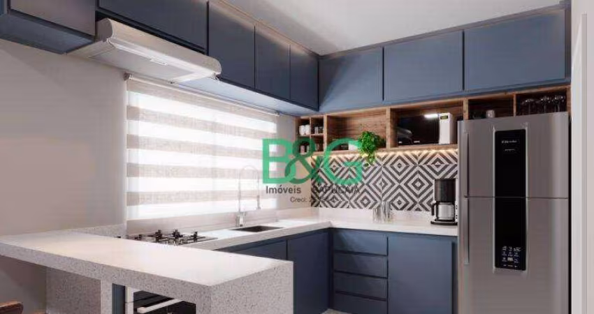Apartamento com 1 dormitório à venda, 28 m² por R$ 186.744,84 - Vila Bela - São Paulo/SP