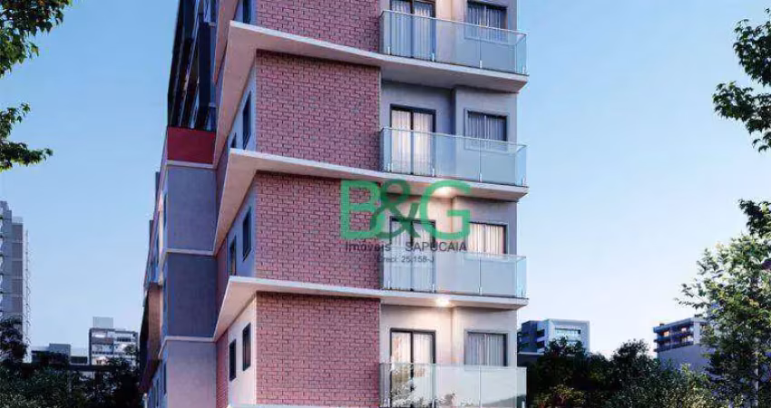 Apartamento com 2 dormitórios à venda, 35 m² por r$ 310.574,44 - vila formosa - são paulo/sp