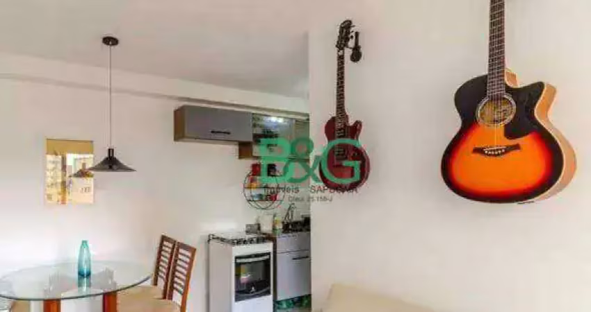 Apartamento com 2 dormitórios à venda, 40 m² por r$ 389.000,00 - bela vista - são paulo/sp