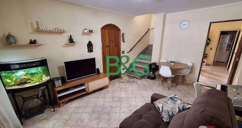 Sobrado com 3 dormitórios à venda, 110 m² por r$ 740.000,00 - vila independência - são paulo/sp